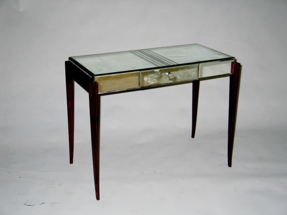 Mirror Vanity / Desk attributed to Jean Pascaud