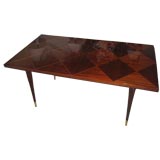 Tommi Parzinger Parquetry Dining Table
