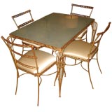 Adorable French Gilded Dining Suite Adorable French Gilded Dining Suite