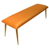 Vintage Sexy Silk Italian Boudoir Bench