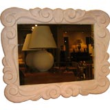 Glamourous French Plaster Forties mirror
