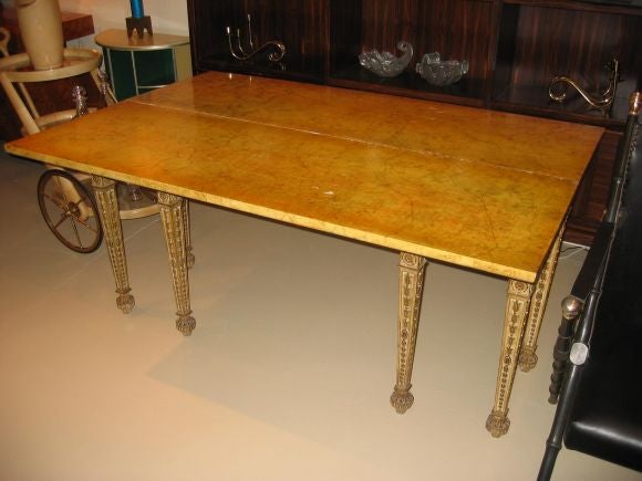 Spectacular Maison Jansen Flip Top Console