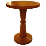 Charming French Gueridon in Golden Oak