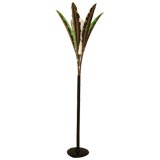Fantastic and Rare Arredoluce Palm Frond lamp