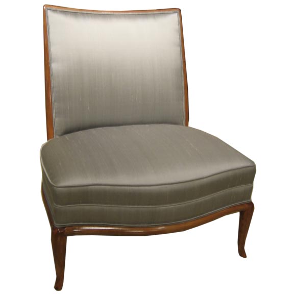 Robsjohn Gibbings Slipper Chair For Sale