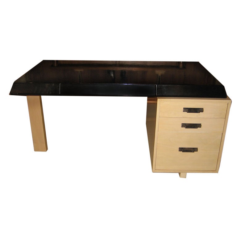Masculine Billy Haines Desk from the Prinzmetal Estate For Sale