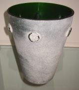 Cenedese Scavo Vase with Applied Dots