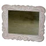 Glamorous French Forties Plaster Mirror Glamorous French Forties Plaster Mirror