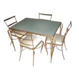 Petite French Gilded Dining Suite