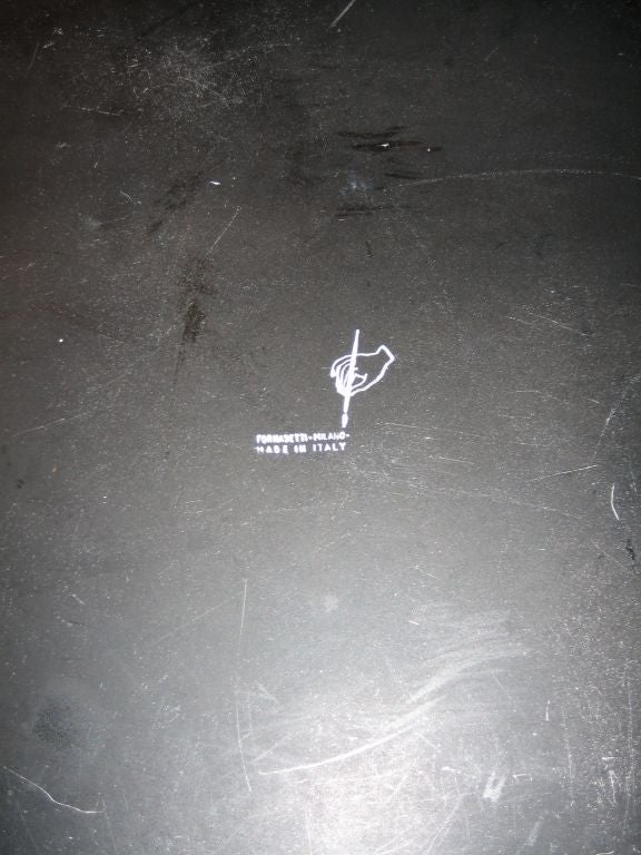 Early Fornasetti Tray with Keys and a Gun