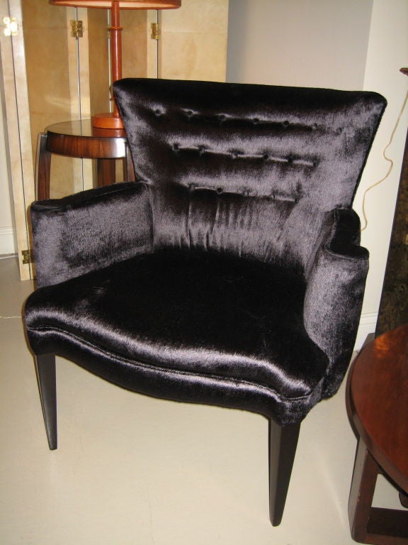 Furry French Armchair