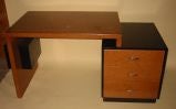 Paul Frankl Mahagony and Cork Desk