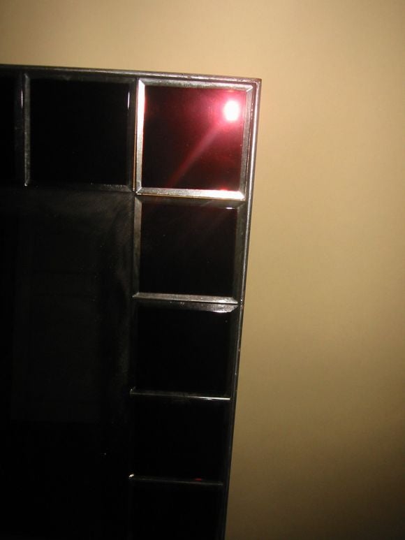 Fontana Arte Red Tiled Mirror