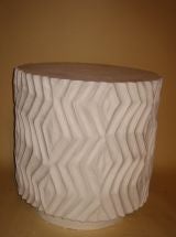 Plaster Side Table in the Style of John Dickinson