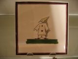 Gio Ponti Clown Tile