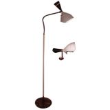 Stilnovo 50s Floor Lamp with Matching Sconce