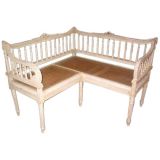 French 19th Corner Bench
