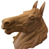 French 40's Iron Horse Head