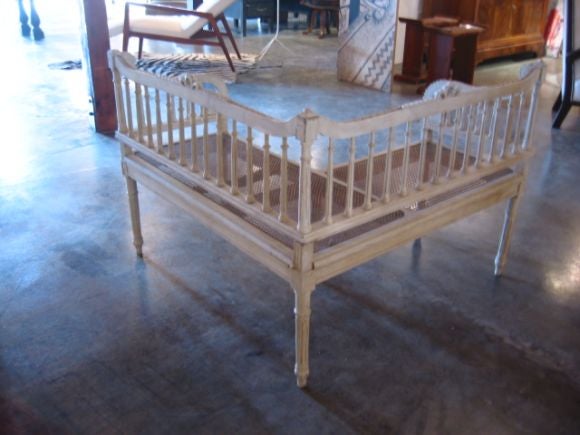 Unusual Italian  Corner Bench In Good Condition In Los Angeles, CA