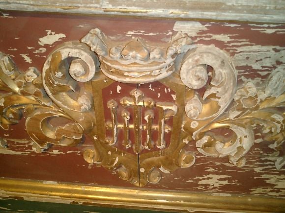 Italian Architectural Element 18th C In Good Condition For Sale In Los Angeles, CA