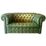 Vintage French Leather sofa