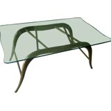 Italian 40s Coffee Table attribuited to Guglielmo Ulrich