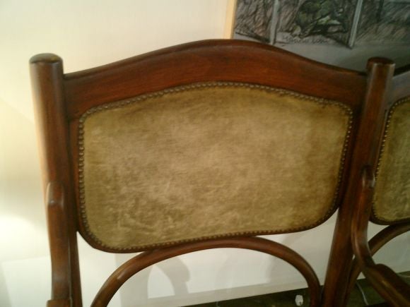 Austrian Thonet Theater Seats In Good Condition In Los Angeles, CA