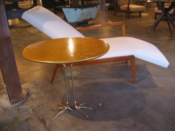 Italian Simons Ostrich Foot Table "Traccia"
