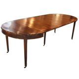 Italian 19th c. Walnut Dining Table