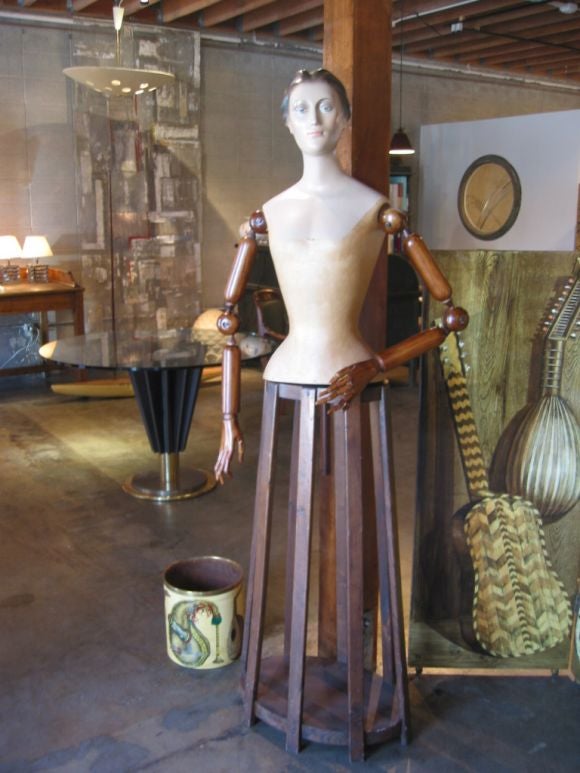 Italian Wood Store Mannequin 4