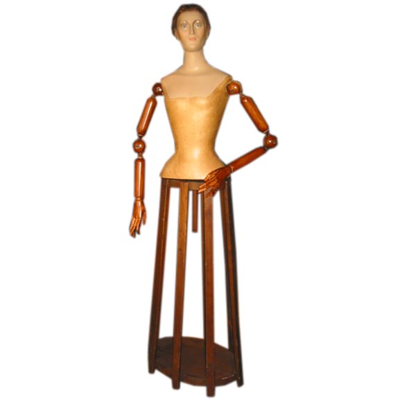 Wood Mannequins 60 For Sale on 1stdibs