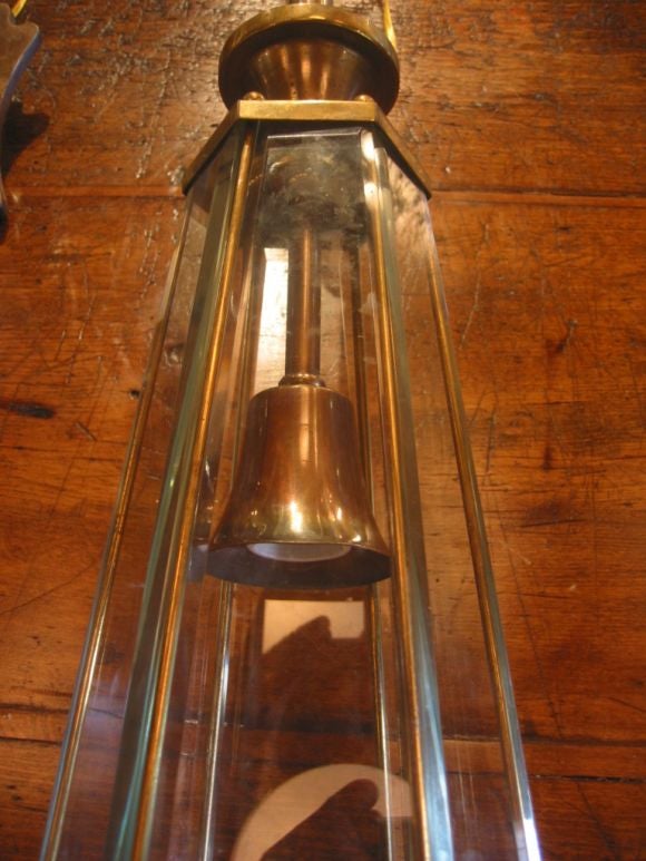 Italian 50s Lantern like Sconces at 1stdibs