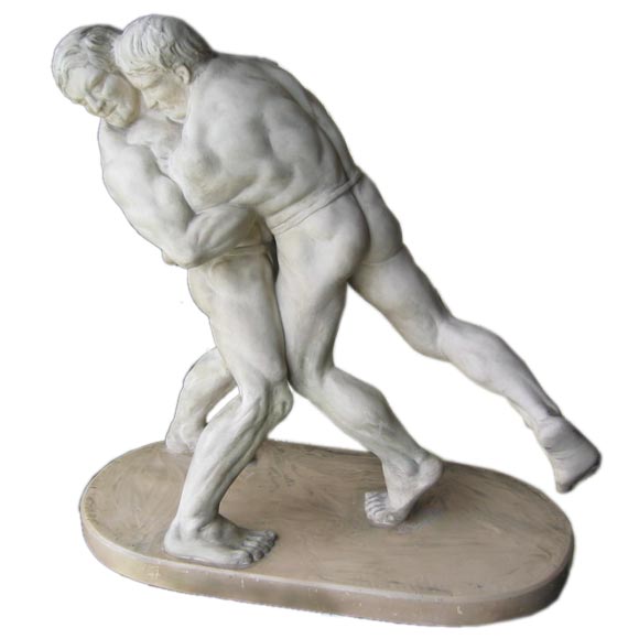 Wrestling Sculpture 24 For Sale on 1stDibs