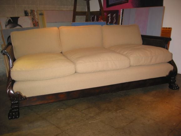 20th Century French Sofa and Pair of Armchairs