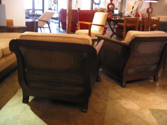 French Sofa and Pair of Armchairs 5