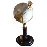 Vintage Italian Globe with attached Magnifying Lens