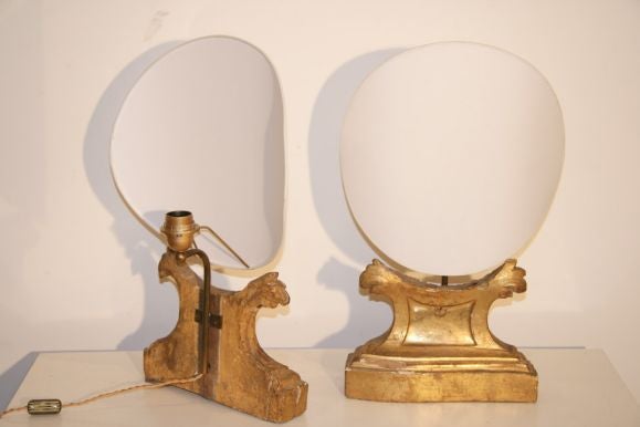 Italian Fragment Table Lamps 1