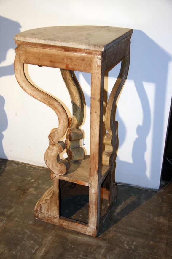 19th Century Italian Corner Consoles For Sale 1