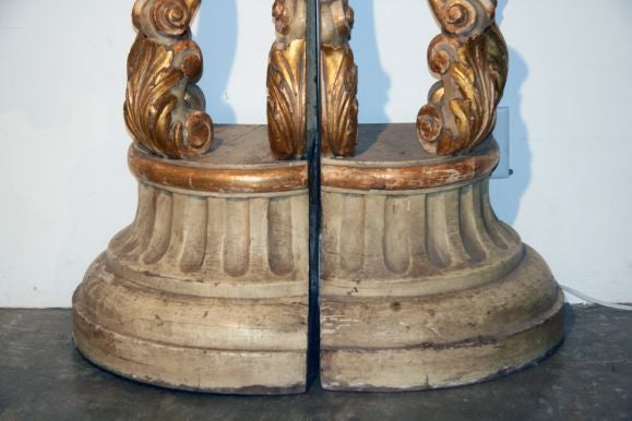 19th Century Italian Corner Consoles For Sale 5