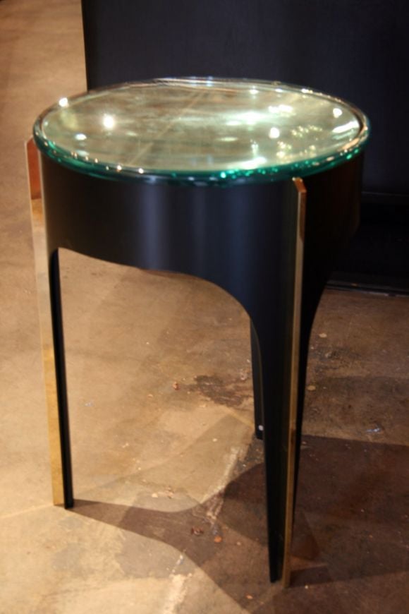 ma+39's Custom Magnifying Lens End Table In Excellent Condition In Los Angeles, CA