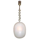 Italian Glass Egg Chandelier
