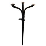 Kudu Horn Kerze Wandleuchter