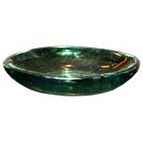 Val Saint Lambert Glass Bowl