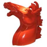 Italian 40s Ceramic Horse Head