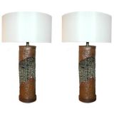 Pair of Fantoni Table Lamps