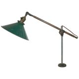 Antique O.C. White Adjustable Lamp