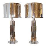 Pair of Curtis Jere Table Lamps