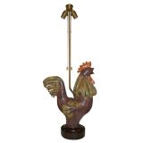 Vintage Rooster Table Lamp