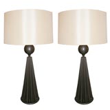 Pair of Gerald Thurston for Lightolier Table Lamps