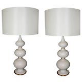 Pair of Gerald Thurston for Lightolier Table Lamps